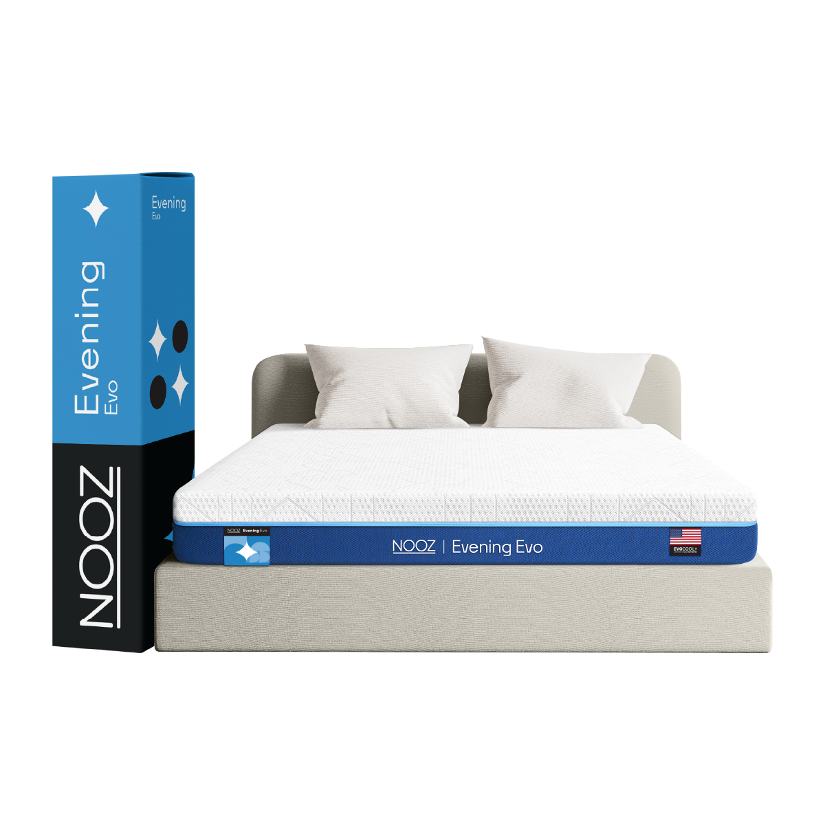 ที่นอนเมมโมรี่โฟม 5 ฟุต NOOZ EVENING EVO หนา 7 นิ้ว_0